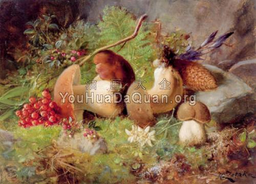 Glucksplize, by Hans Zatzka - 汉斯·萨茨卡